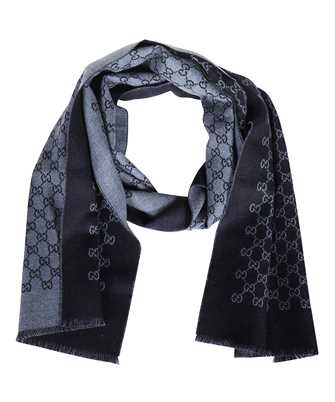 Gucci 391246 4G200 DOUBLE JACQUARD GG Scarf