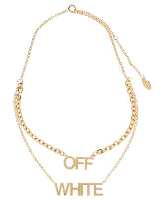 Off-White OWOB078F22MET001 LOGO Collana