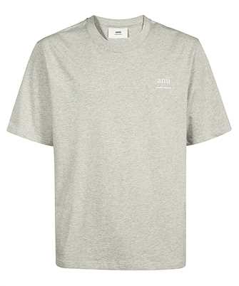 AMI UTS024 726 LOGO-PRINT ORGANIC COTTON T-shirt