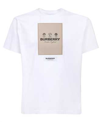 Burberry 8057529 LABEL APPLIQUE COTTON OVERSIZED T-shirt