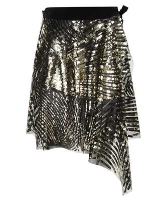 Emilio Pucci 5URV25 5U941  RICAMO IRIDE PAILLETTES Rock