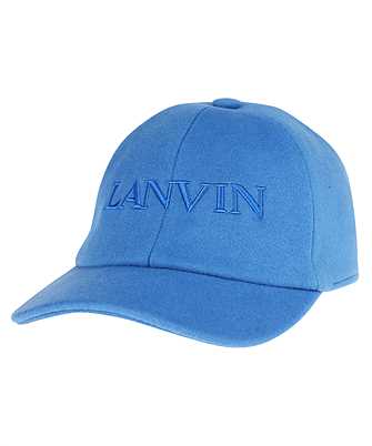 Lanvin 6LBASE U7120 LOGO-EMBROIDERED WOOL-BLEND Cappello