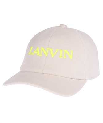 Lanvin 6LBASE U7120 LOGO-EMBROIDERED WOOL-BLEND Cappello