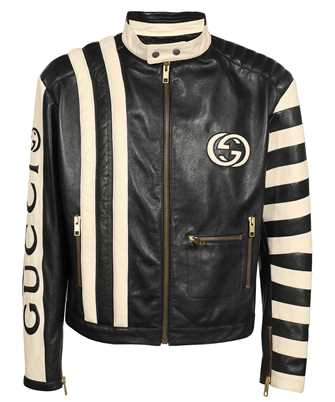 Gucci 741439 XNAW1 BIKER TREATED GOAT Jacke