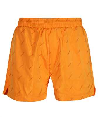 Represent M11001 237 ALL-OVER LOGO PRINT Swim shorts