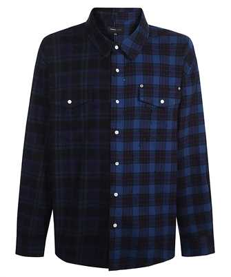 Purple Brand M3009 FTNH425 HALF & HALF FLANNEL Camicia