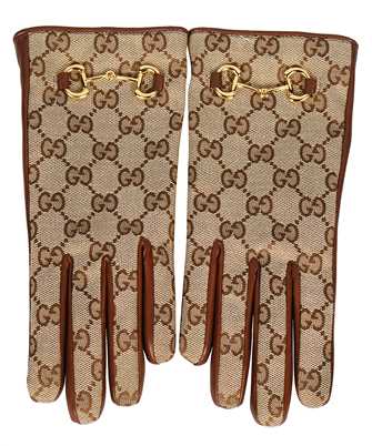 Gucci 603635 3SAAH GG CANVAS Gloves