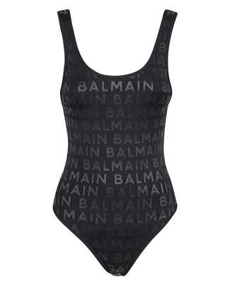 Balmain BKBGA0700 METALLIC THREADED LOGO Swimsuit