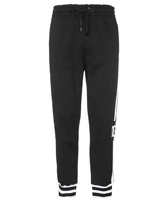 Dolce & Gabbana GVESAZ FU7DU LOGO-PATCH SIDE-STRIPE Pantalone