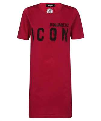Dsquared2 S80CT0011 S23009 ICON SPRAY T-SHIRT Dress