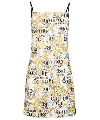 Versace Jeans Couture 74HAO9B6 NS228 ALL-OVER LOGO PRINT Dress