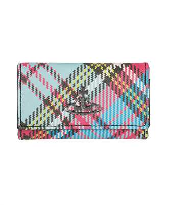 Vivienne Westwood 51020001 S000V PF BIOGREEN SAFFIANO PRINTED Portachiavi