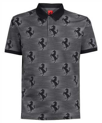 Ferrari 47482 ALLOVER ORGANIC COTTON PIQUE Polo