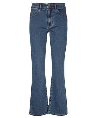 See By Chloè CHS22ADP03150 LOGO-PATCH FLARED Jeans