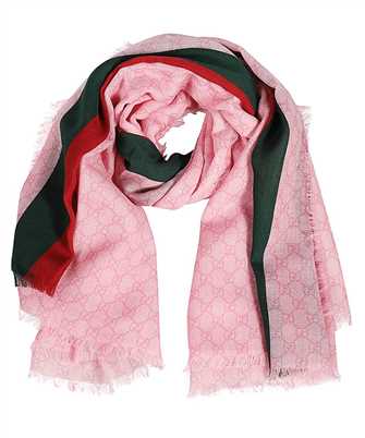 Gucci 760713 4GAHC WOOL WITH WEB Sciarpa