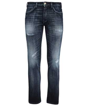 Emporio Armani 3R1J06 1D34Z J06 SLIM-FIT RIPPED DARK DENIM Jeans