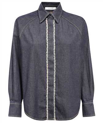 Zimmermann 1667TF241 ILLUSTRATION DENIM Shirt