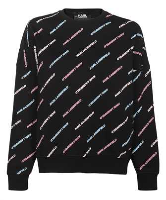 Karl Lagerfeld 225W1800 AOP FUTURE LOGO Sweatshirt