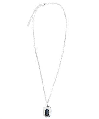SWEETLIMEJUICE SILVER OVAL ZONG Necklace