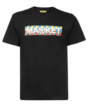 Market 399001063 CHECKERED BAR LOGO T-shirt