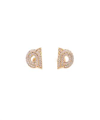 Salvatore Ferragamo 760699 GANCINI WITH RHINESTONES Earrings