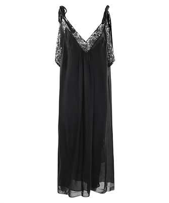 Chlo CH25URO03445 Thin straps in silk charmeuse and lace Dress