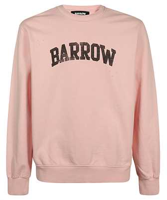 Barrow S4BWUASW047 LOGO-PRINT DISTRESSED Sweatshirt