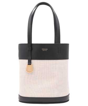 Salvatore Ferragamo 217533 CHARMING TOTE CANVAS Bag