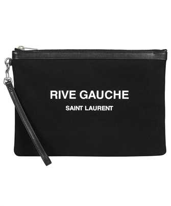 Saint Laurent 581369 96NAE SMOOTH LEATHER RIVE GAUCHE ZIPPED Document case