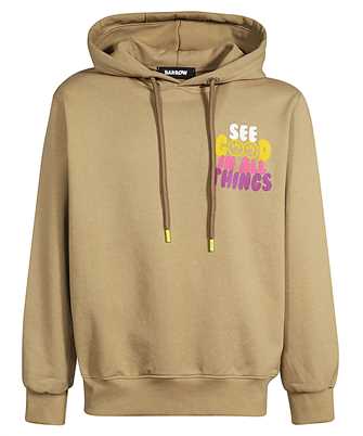 Barrow F3BWUAHS159 SLOGAN-PRINT COTTON Hoodie