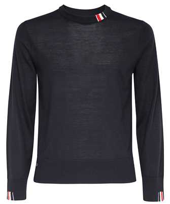 Thom Browne MKA474A Y1014 LOGO-PATCH WOOL Maglia