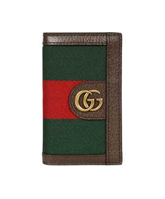 Gucci 722932 HE2VT WEB CARD CASE Wallet