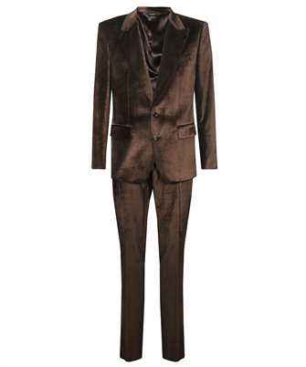 Dolce & Gabbana GKLOMT FUVMF VELVET SICILIA-FIT Suit