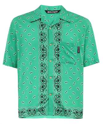 Palm Angels PMGG005S24FAB006 PAISLEY BOWLING Shirt