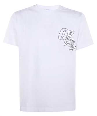 Off-White OMAA027F25JER009 OUTLINE ARROW SLIM S/S T-shirt