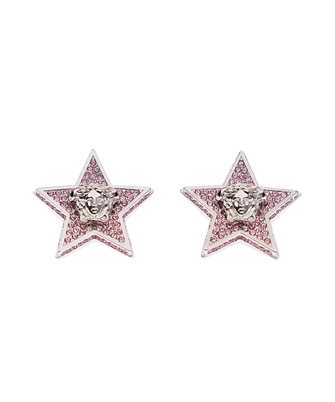 Versace 1009864 1A00621 MEDUSA STAR CRYSTAL-EMBELLISHED STUD Ohrringe