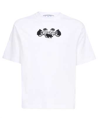 Off-White OMAA120S23JER008 CAT OVER SKATE T-shirt