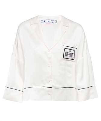 Off-White OWGG002S23FAB001 SATIN PAJAMA Shirt