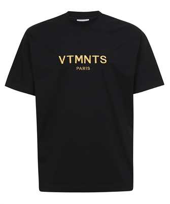 VTMNTS VL18TR100B PARIS EMBROIDERED LOGO T-shirt