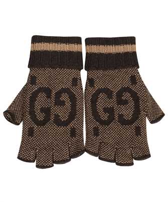 Gucci 726586 3G344 GG CASHMERE FINGERLESS Handschuhe