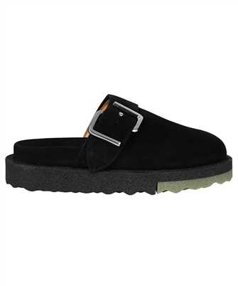 Off-White OMIJ001C99LEA001 SUEDE SPONGESOLE Pantolette