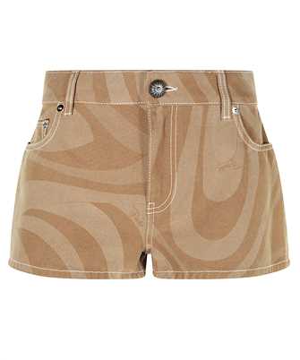 Emilio Pucci 5HRU70 5H999 PRINTED CANVAS Shorts