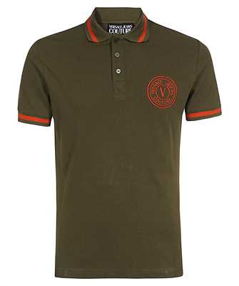 Versace Jeans Couture 75GAGT07 CJ01T LOGO-EMBROIDERED COTTON Polo