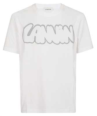Lanvin RM TS0012 J315 P26 EMBROIDERED LOGO T-shirt