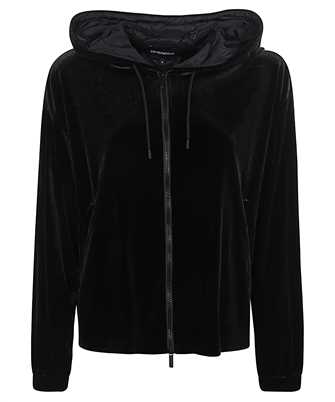 Emporio Armani 6R2M6G 2JVZZ CHENILLE ZIP-UP Kapuzen-Sweatshirt