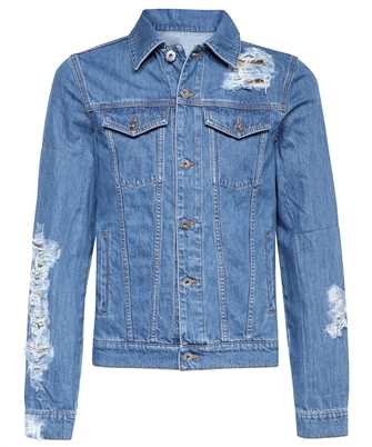 JW Anderson DJ0015 PG1164 DISTRESSED DENIM Giacca
