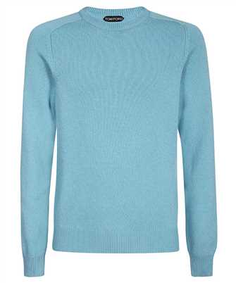 Tom Ford BAK76 TFK410 CASHMERE SADDLE CREW Strick