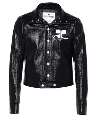 Courreges PERCBL017VY0003 VINYL Jacket