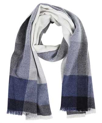 Brunello Cucinelli MSC666AG Wool and cashmere checked twill Schal