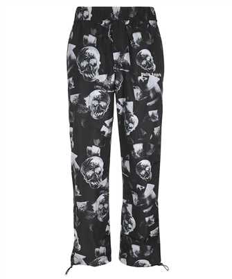 Palm Angels PMCA051F22FAB001 SKULLS PRINT AFTERSPORT Trousers